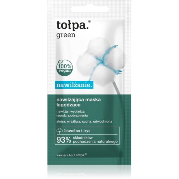 Tołpa Green Moisturizing хидратираща маска за лице 8 мл.