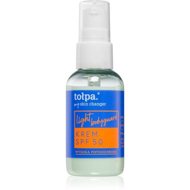 Tołpa My Skin Changer Light Bodyguard лек защитен флуид за лице SPF 50 45 мл.