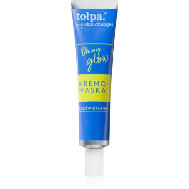 Tołpa My Skin Changer Oh My Glow нощен крем-маска за озаряване на лицето 40 мл.