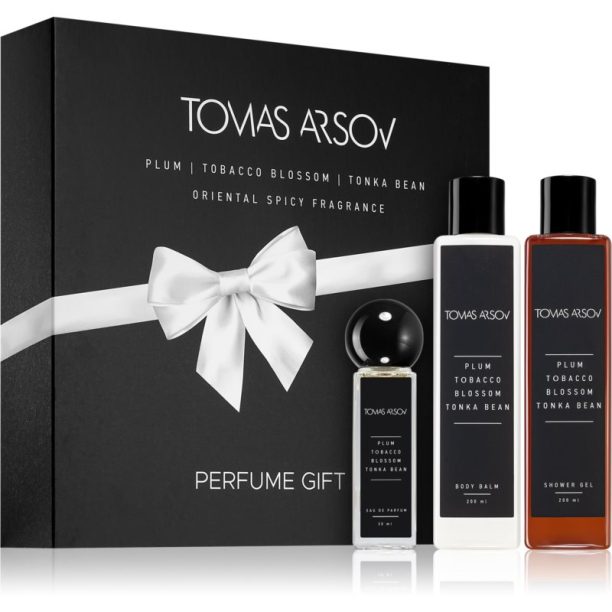 Tomas Arsov Plum Tobacco Blossom Tonka Bean подаръчен комплект за жени