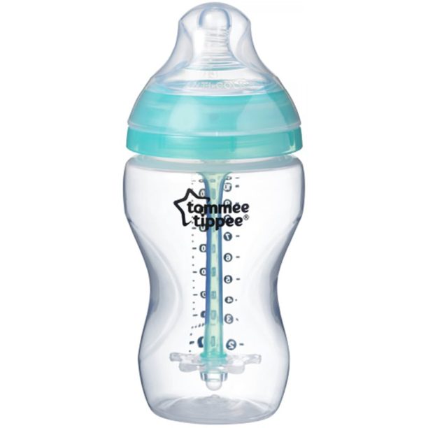 Tommee Tippee Closer To Nature Advanced бебешко шише против колики 3m+ 340 мл.