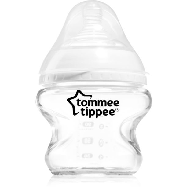 Tommee Tippee Closer To Nature Glass бебешко шише Glass 0m+ 150 мл.