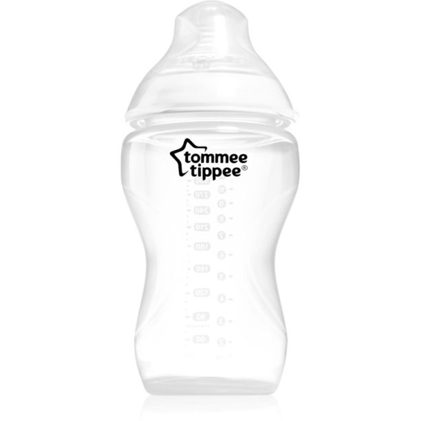 Tommee Tippee Closer To Nature Natured бебешко шише 3m+ 340 мл.