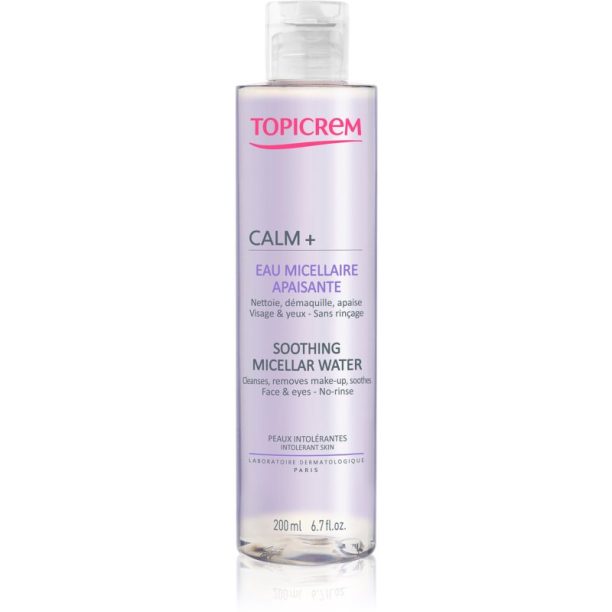 Topicrem CALM+ Soothing Micellar Water успокояваща мицеларна вода за лице и очи 200 мл.