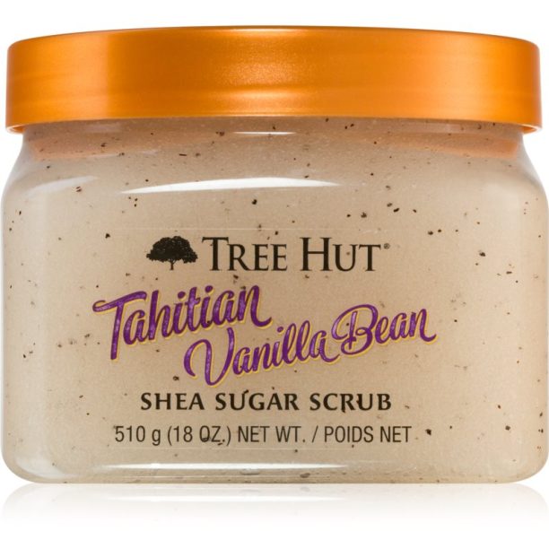 Tree Hut Tahitian Vanilla Bean захарен скраб за тяло 510 гр.