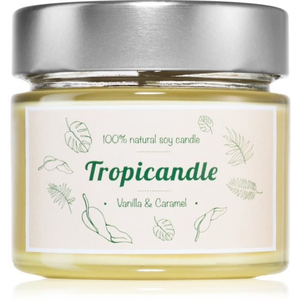 Tropicandle Vanilla & Caramel ароматна свещ 150 мл.