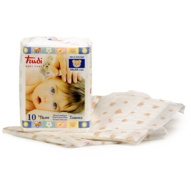 Trudi Baby Care еднократни подложки за смяна на пелените 60x60 cm 10 бр. на ниска цена