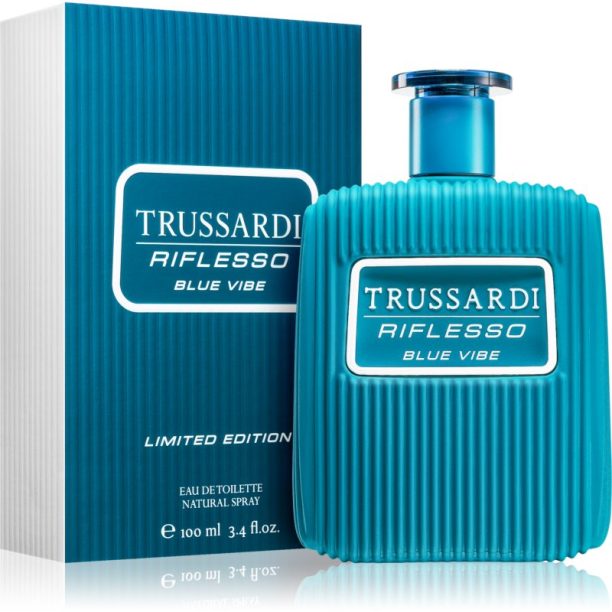 Riflesso Blue Vibe Limited Edition Trussardi Riflesso Blue Vibe Limited Edition тоалетна вода за мъже 100 мл.