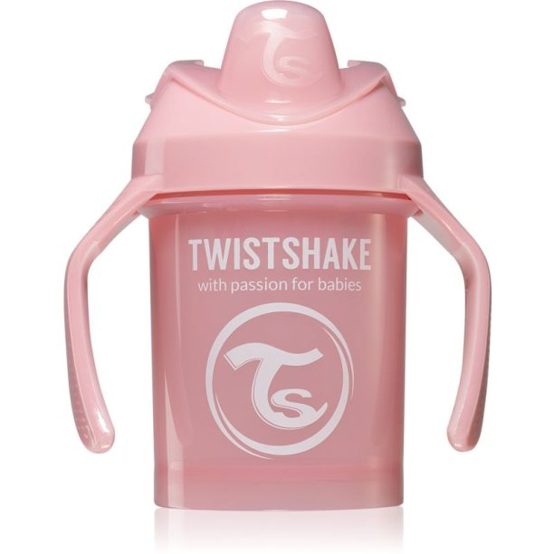 Twistshake Training Cup Pink преходна чаша 230 мл.