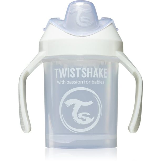 Twistshake Training Cup White преходна чаша 230 мл.