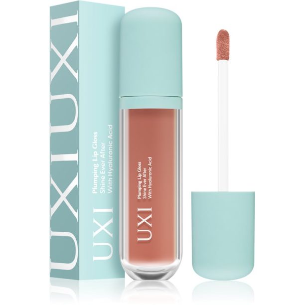 UXI BEAUTY Plumping Lip Gloss блясък за устни за по-голям обем с хиалуронова киселина Peach perfect 5 мл. на ниска цена