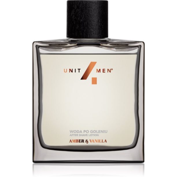 Unit4Men After Shave Lotion Amber&Vanilla афтършейв 100 мл. на ниска цена