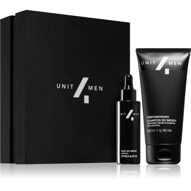 Unit4Men Barber Set Citrus & Musk подаръчен комплект