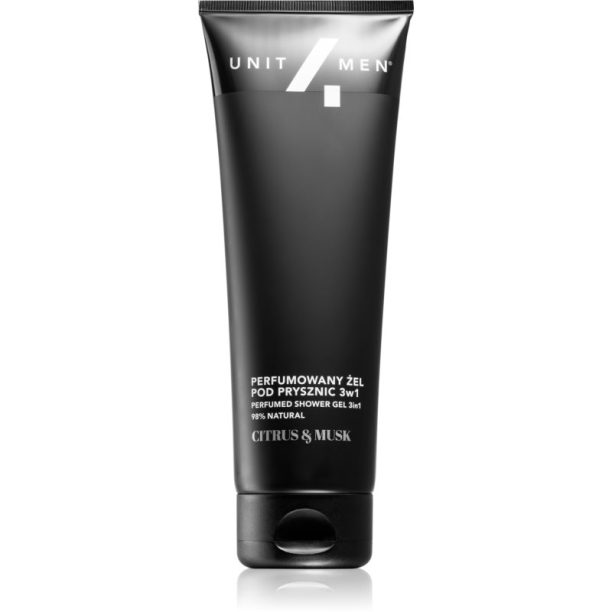 Unit4Men Perfumed shower gel 3 в 1 шампоан