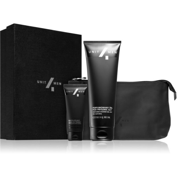 Unit4Men Revitalizing set Citrus & Musk подаръчен комплект (за мъже)