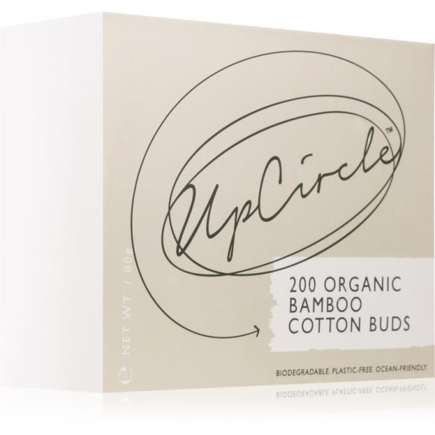 UpCircle Bamboo Cotton Buds клечки за уши 200 бр. на ниска цена