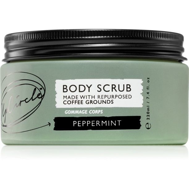 UpCircle Body Scrub Peppermint скраб за тяло с кафе под душа 220 мл. на ниска цена