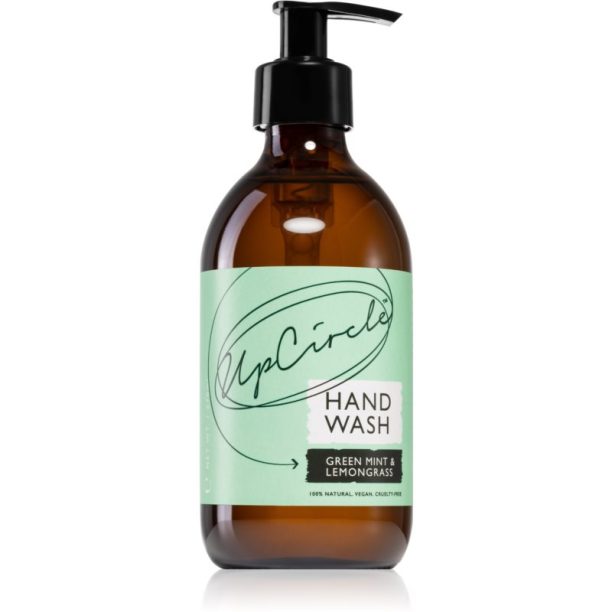 UpCircle Hand Wash Green Mint & Lemongrass натурален течен сапун за ръце 270 мл. на ниска цена