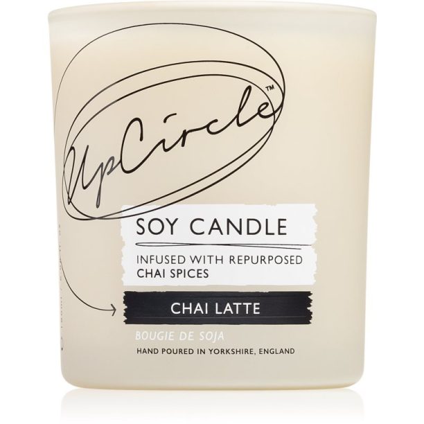 UpCircle Soy Candle Chai Latte ароматна свещ 180 мл.