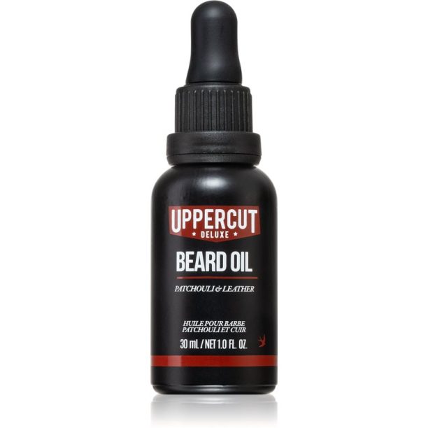 Uppercut Deluxe Beard Oil Patchouli&Leather олио за брада 30 мл.