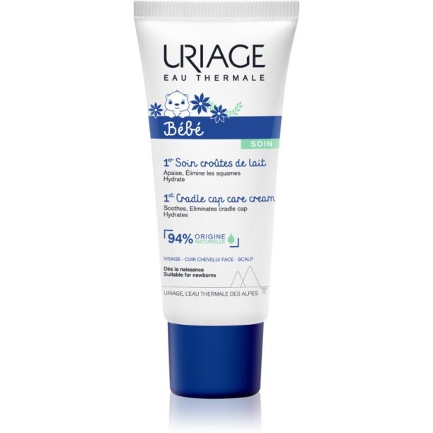 Uriage Bébé 1st Cradle Cap Care Cream успокояващ крем 40 мл.