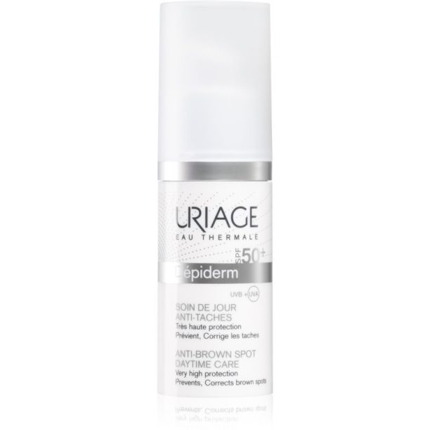 Uriage Dépiderm Anti-Brown Spot Daytime Care SPF 50+ депигментиращa дневнa грижa SPF 50 30 мл.