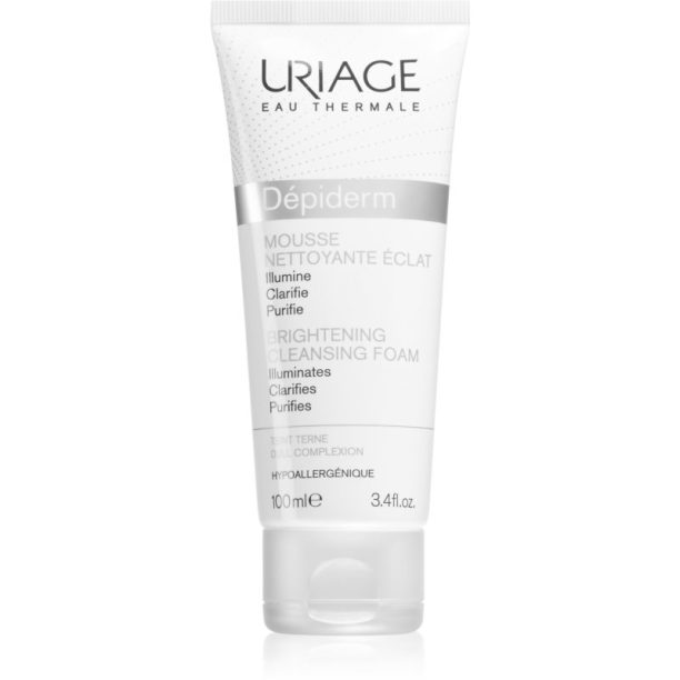 Uriage Dépiderm Brightening Cleansing Foam почистваща пяна  за озаряване на лицето 100 мл.