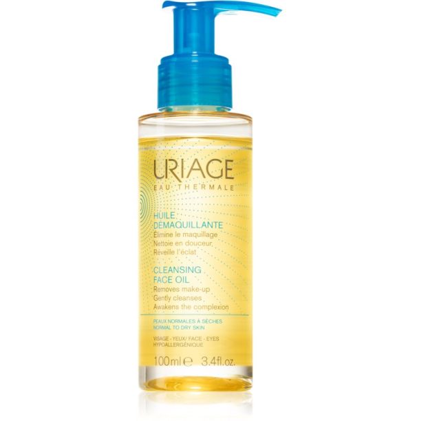 Uriage Eau Thermale Cleansing Face Oil почистващо олио за нормална към суха кожа 100 мл.