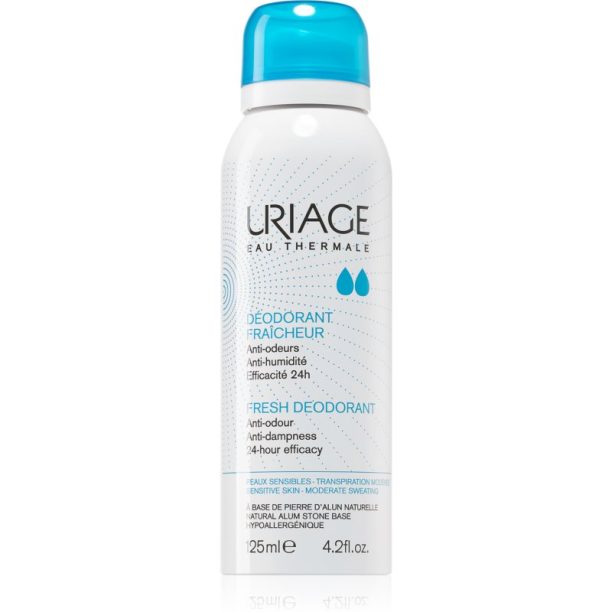 Uriage Hygiène Fresh Deodorant дезодорант в спрей  с 24 часова защита 125 мл.