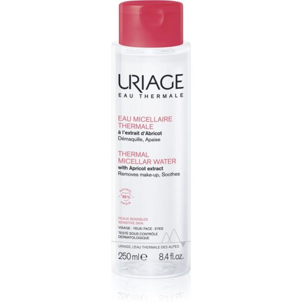 Uriage Hygiène Thermal Micellar Water - Sensitive Skin мицеларна почистваща вода за чувствителна кожа на лицето 250 мл.