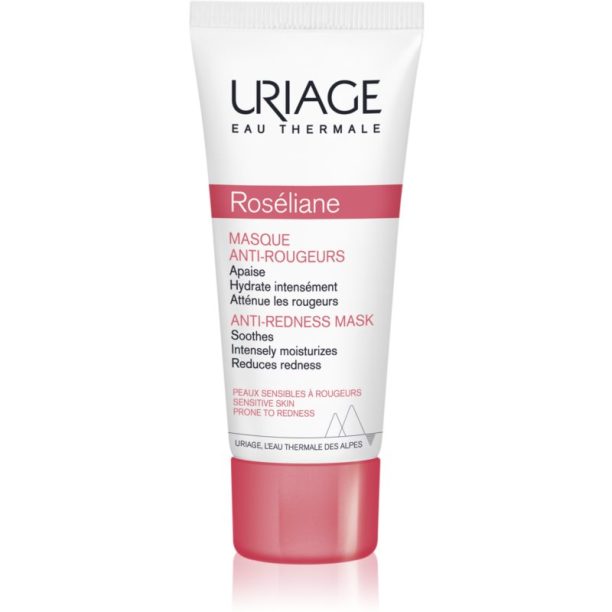 Uriage Roséliane Anti-Redness Mask маска  за чувствителна кожа със склонност към почервеняване 40 мл. на ниска цена