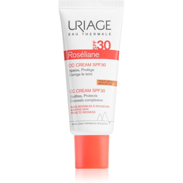 Uriage Roséliane CC Cream SPF 30 CC крем за чувствителна кожа със склонност към почервеняване SPF 30 40 мл. на ниска цена