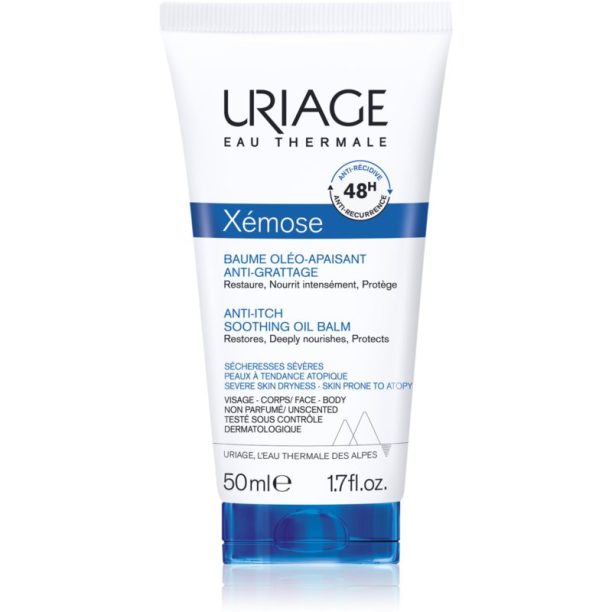 Uriage Xémose Anti-Itch Soothing Oil Balm успокояващ балсам за много суха кожа 50 мл.