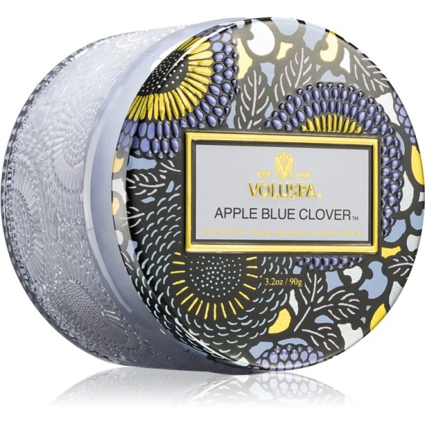 VOLUSPA Japonica Apple Blue Clover ароматна свещ II. 90 гр.