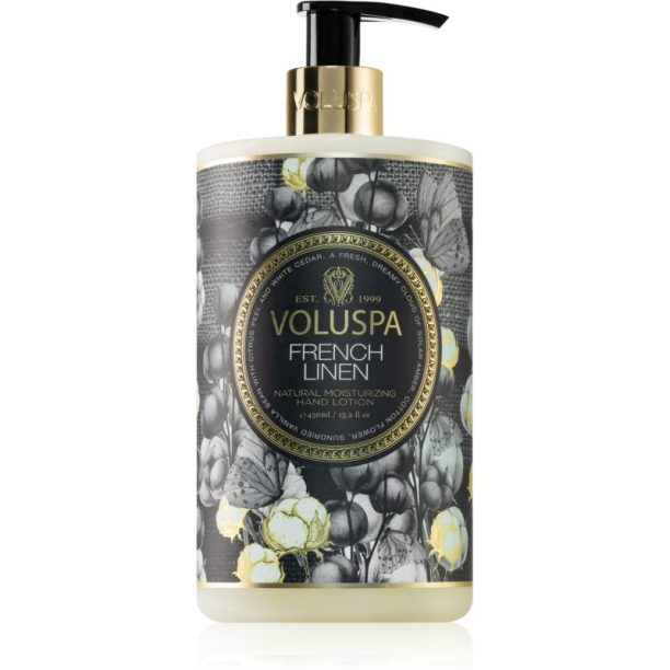 VOLUSPA Maison Noir French Linen хидратиращ лосион за ръце 450 мл.