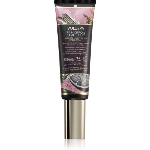 VOLUSPA Maison Noir Pink Citron хидратиращ крем за ръце 50 мл.