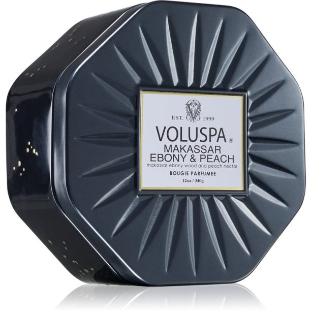 VOLUSPA Vermeil Makassar Ebony & Peach ароматна свещ 340 гр.