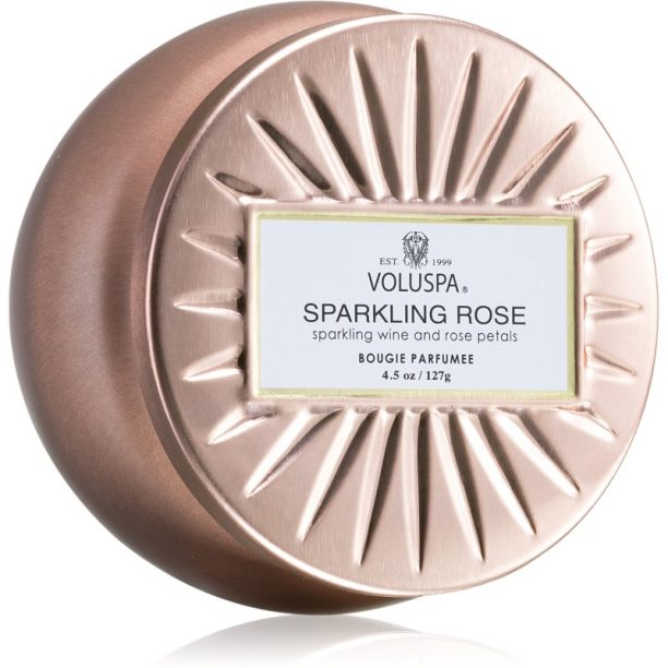 VOLUSPA Vermeil Sparkling Rose ароматна свещ в кутия 113 гр.