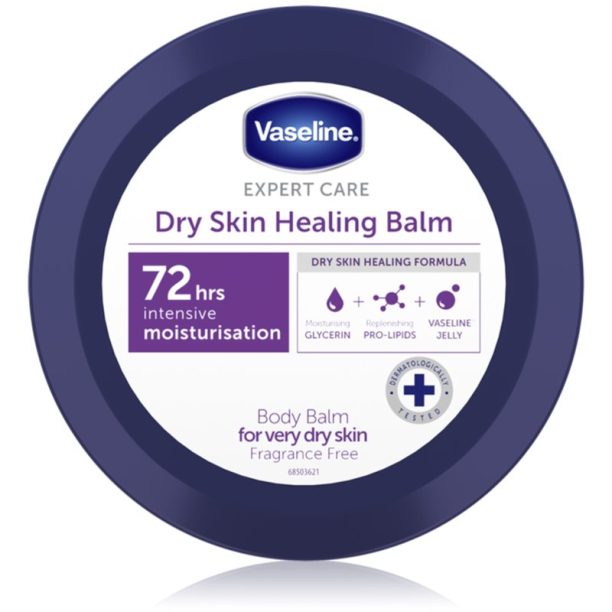 Vaseline Expert Care Dry Skin Healing Balm балсам за тяло  за много суха кожа 250 мл.