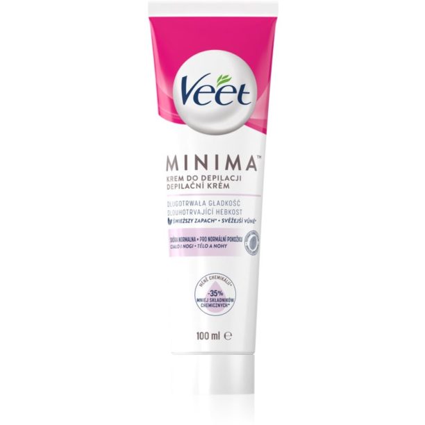 Veet Minima Normal Skin крем за депилация За нормална кожа 100 мл. на ниска цена