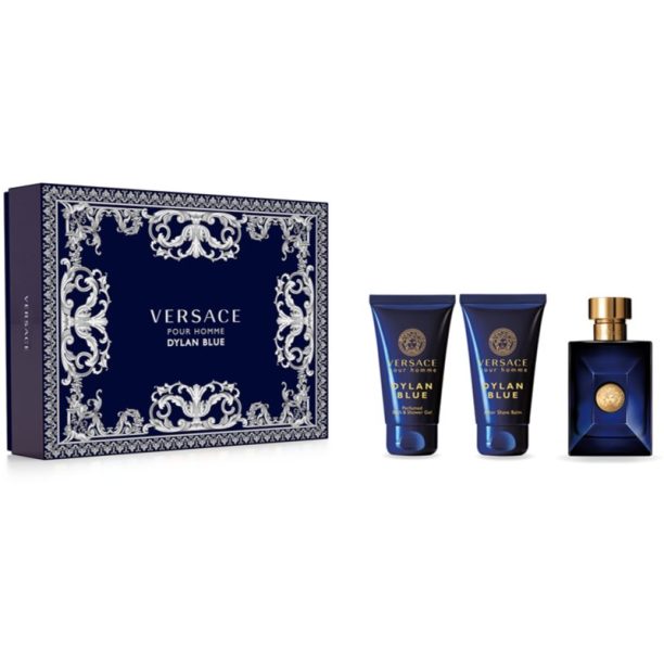 Versace Dylan Blue Pour Homme подаръчен комплект за мъже