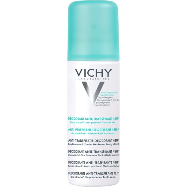 Vichy Deodorant 48h дезодорант в спрей  срещу силно изпотяване 125 мл.