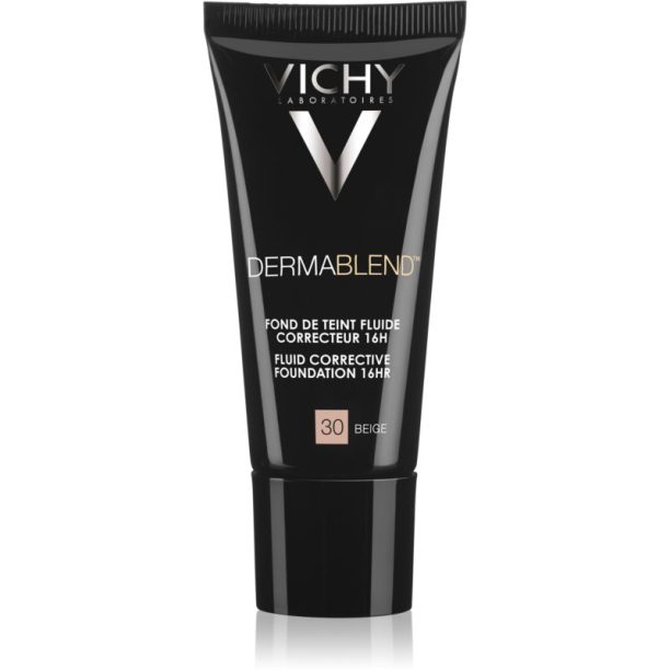 Vichy Dermablend коригиращ фон дьо тен с UV фактор цвят 30 Beige 30 мл. на ниска цена