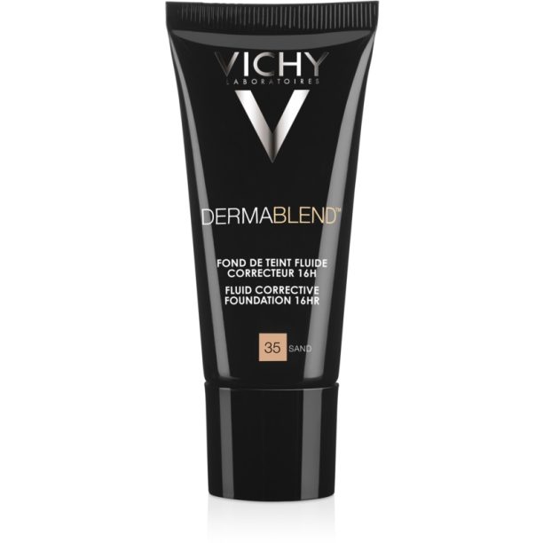 Vichy Dermablend коригиращ фон дьо тен с UV фактор цвят 35 Sand 30 мл. на ниска цена