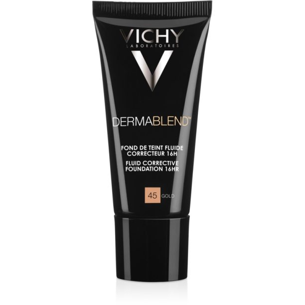 Vichy Dermablend коригиращ фон дьо тен с UV фактор цвят 45 Gold 30 мл. на ниска цена