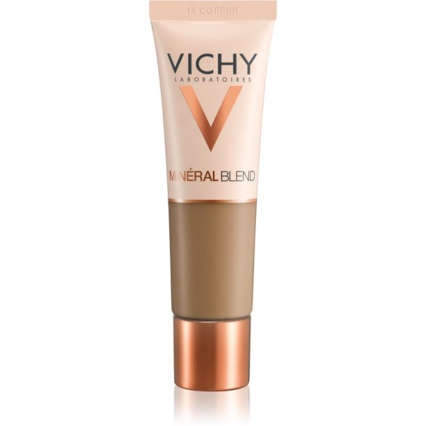 Minéralblend Vichy Minéralblend естествено покриващ хидратиращ фон дьо тен цвят 18 Copper 30 мл.