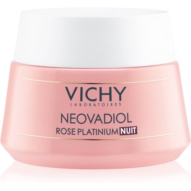 Vichy Neovadiol Rose Platinium озаряващ и възстановяващ нощен крем за зряла кожа 50 мл. на ниска цена