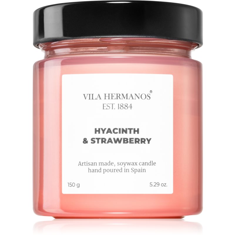 Vila Hermanos Apothecary Rose Hyacinth & Strawberry ароматна свещ 150 гр.