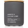 Vila Hermanos Concrete Amber & Caviar Lime ароматна свещ 240 гр.