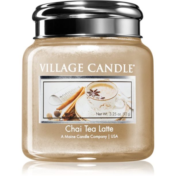 Village Candle Chai Tea Latte ароматна свещ 92 гр.